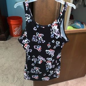 Floral tank top